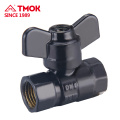 Brass Mini Ball Valve For Gas M/F 1/4" Spray painting natural gas ball valve Made in Yuhuan Oujia Valve Company